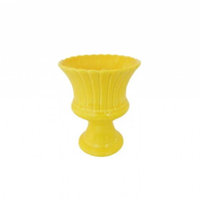 Vaso Taça Amarelo M