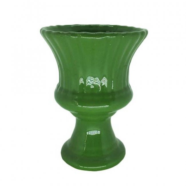 Vaso Taça Verde Musgo P