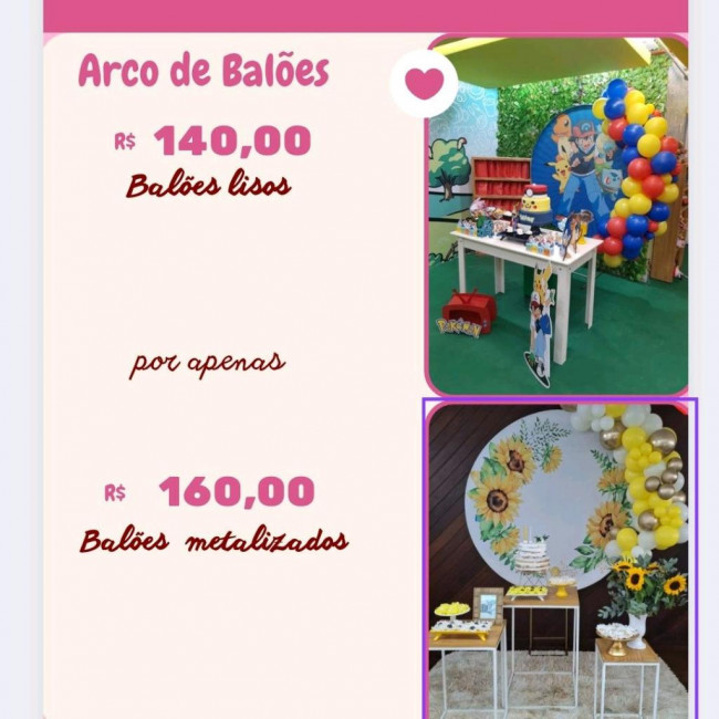 ARCO DE BALÕES  DELIVERY ( VENDA)