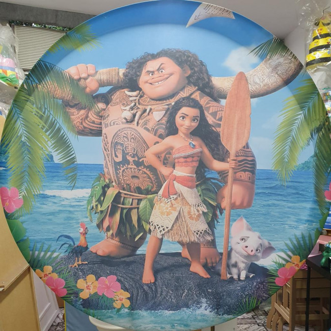 Painel Redondo Moana Adulta 1,50