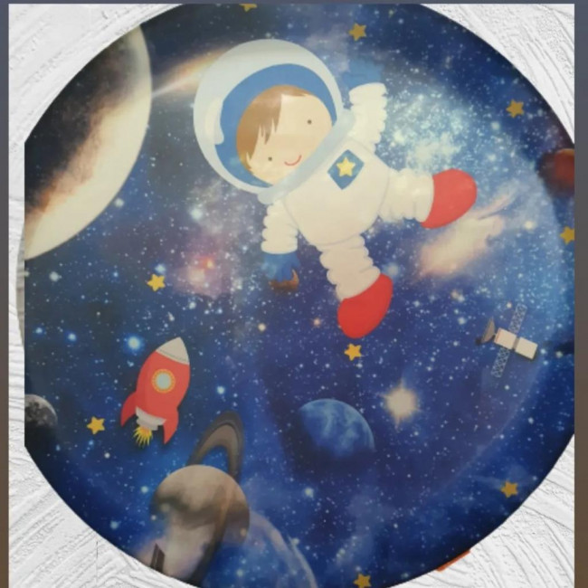 Painel Redondo Astronauta  1,50