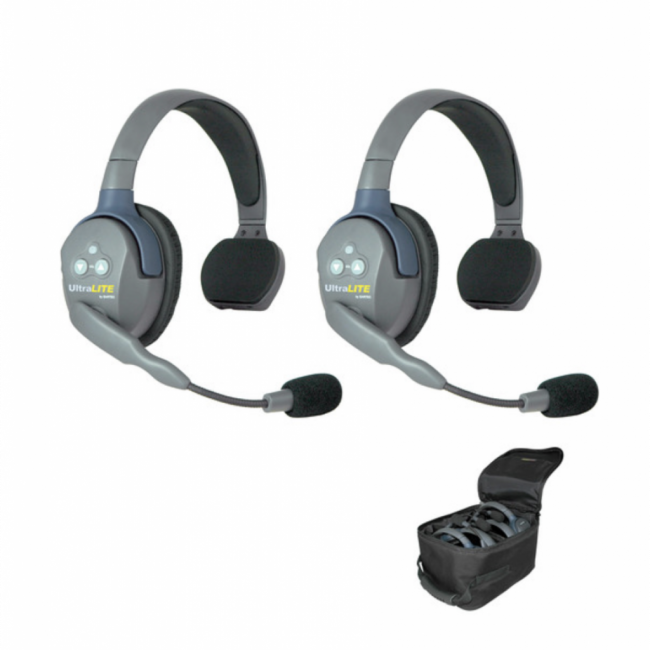 2 X INTERCOM WIRELESS EARTEC UL4S DUAL-EAR