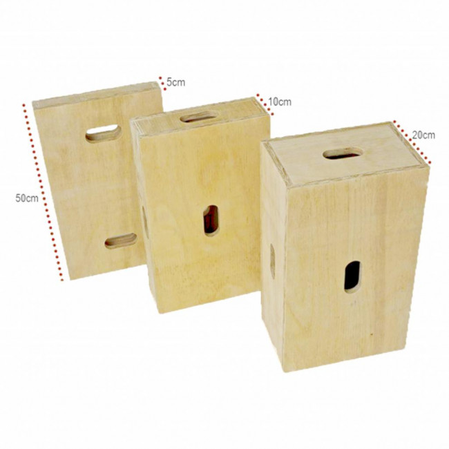 CAIXOTE 3 TABELAS 3T (APPLE BOX) KIT