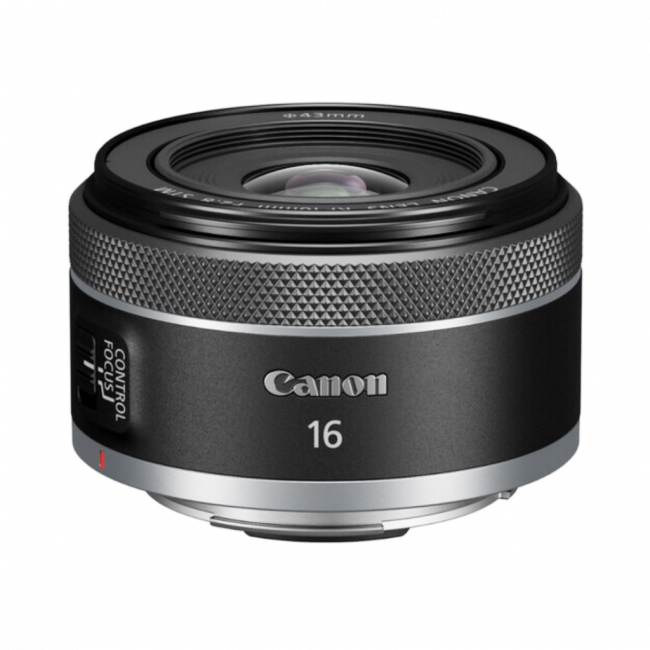 LENTE  CANON RF 16MM F/2.8 STM (GRANDE ANGULAR)