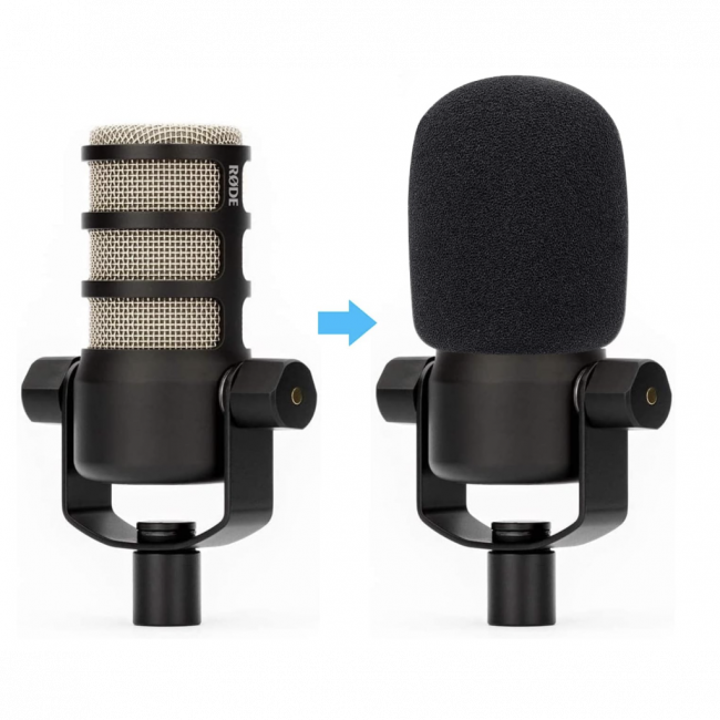 MICROFONE  DINÂMICO RODE PODMIC PARA PODCAST