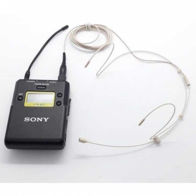 MICROFONE HEADSET  AURICULAR P/ SONY UWP, UTX