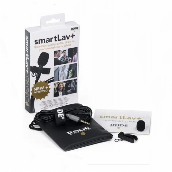 MICROFONE RODE SMARTLAV LAPELA PARA SMARTPHONES