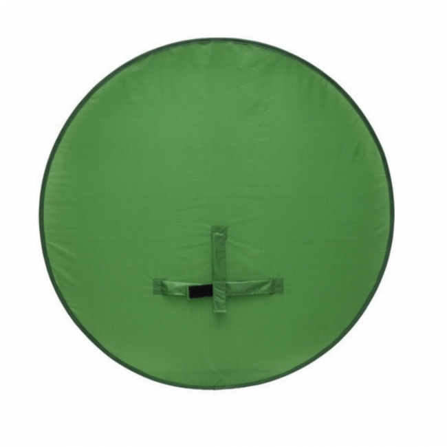 REBATEDOR OVAL DOBRÁVEL CHROMA KEY VERDE (75CM)