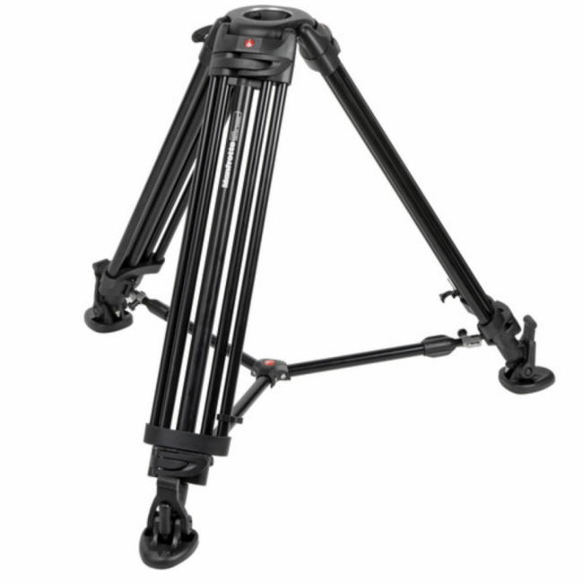 TRIPÉ MANFROTTO 546B +CABEÇA FLUIDA MVH502A