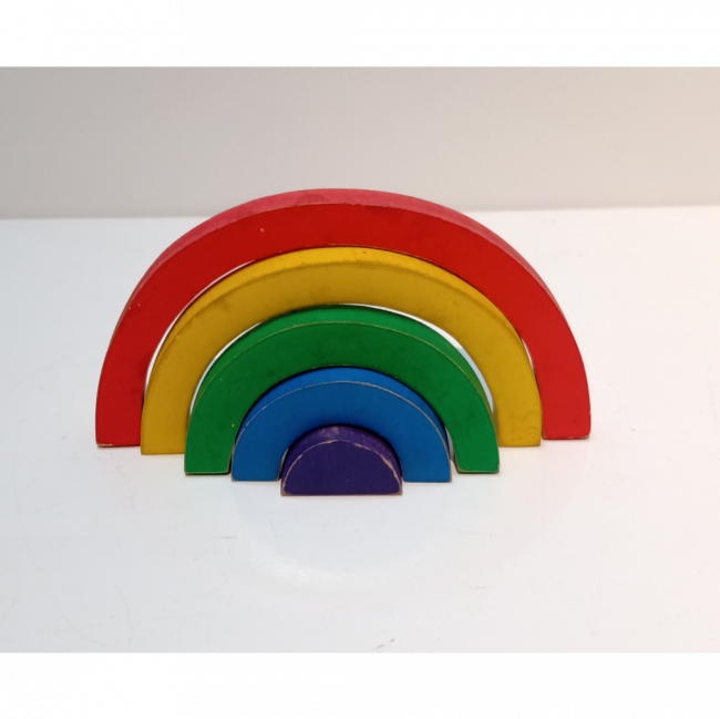 arco iris de mdf cores tradicionais