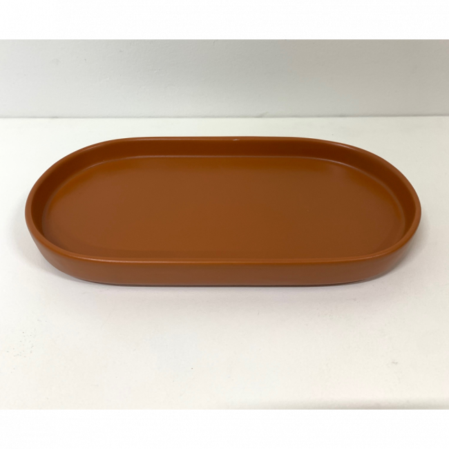 Bandeja oval Terracota