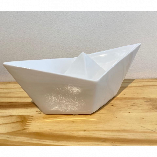 Barco de papel Ceramica