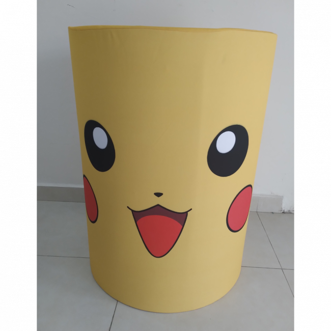 Capa Cilindro Pokemón Amarelo Médio (ANTIGO)