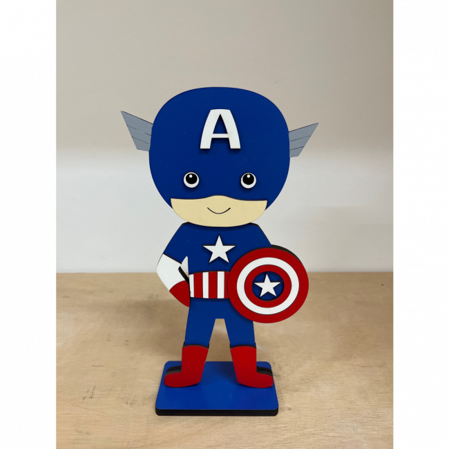 Capitão América  MDF de mesa