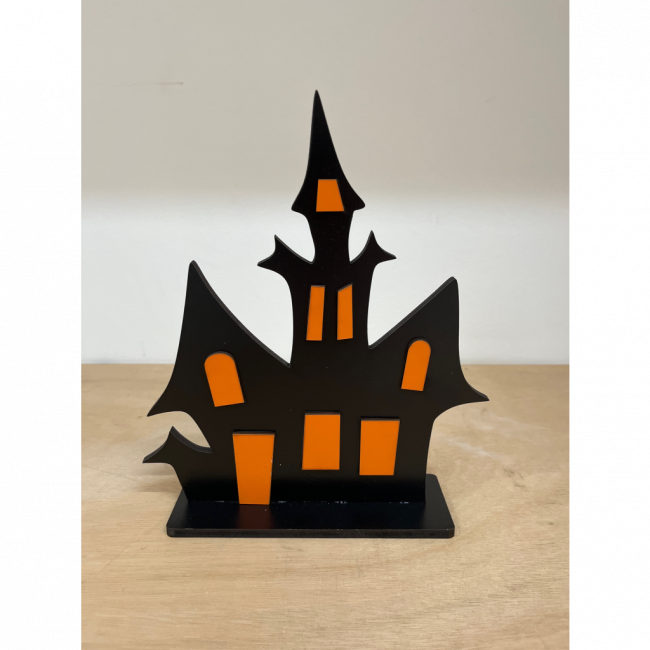 Casa fantasma halloween de mesa