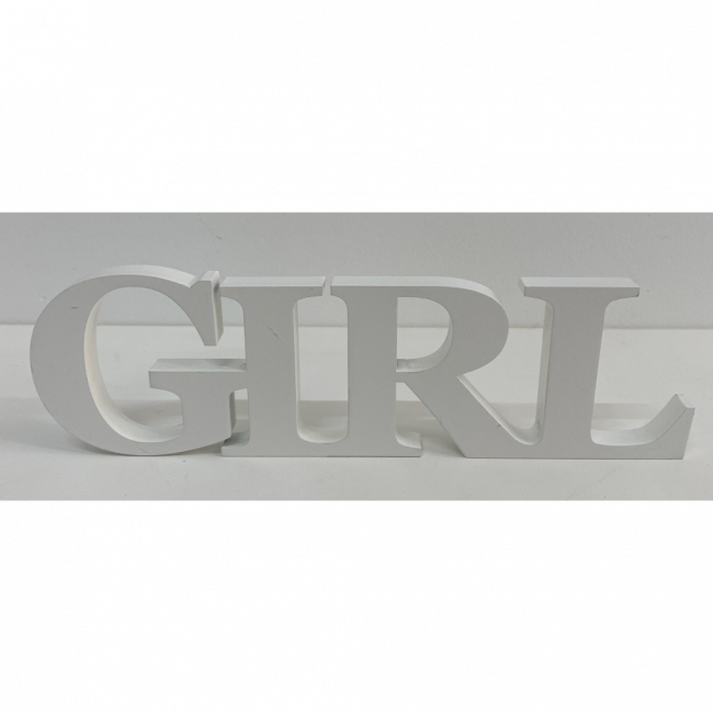 Girl branco (MDF)