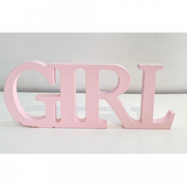 Girl rosa (MDF)