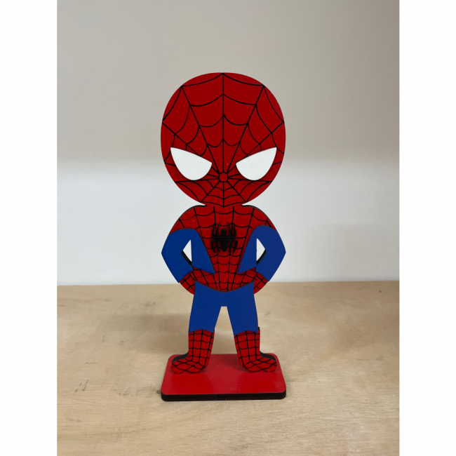 Homem aranha MDF de mesa