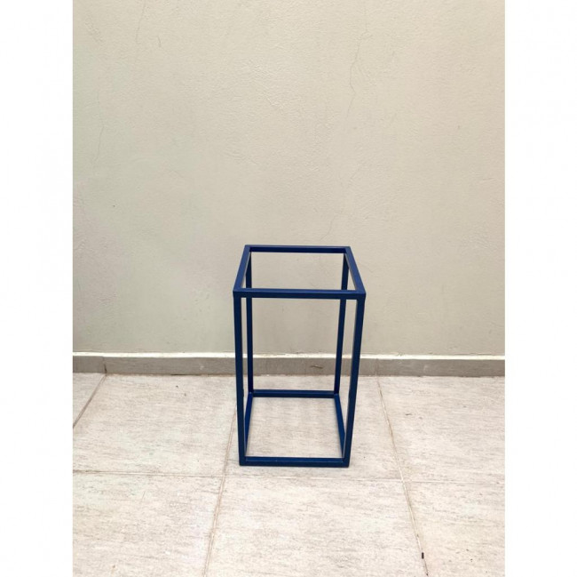 Mesa cubo azul