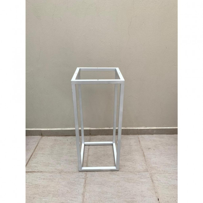 Mesa cubo branco P