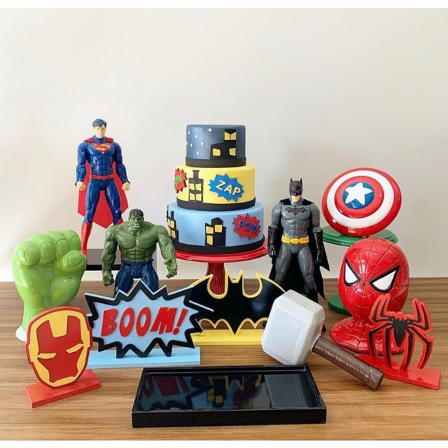 Mini Kit Super Heróis