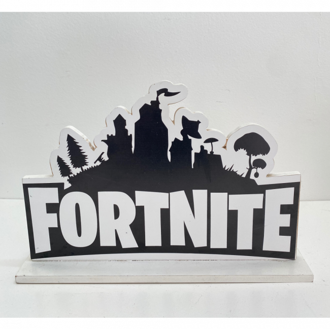 Placa Fortnite MDF