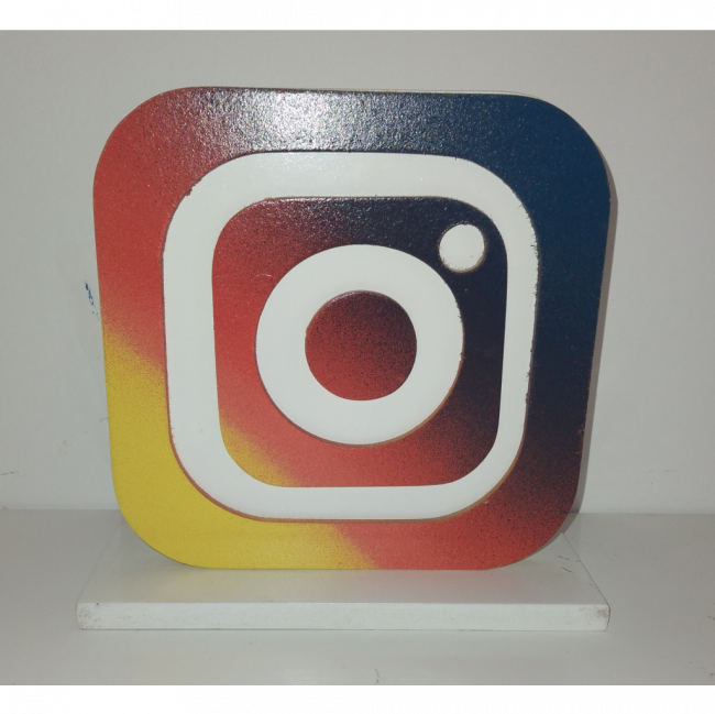 Placa Instagram