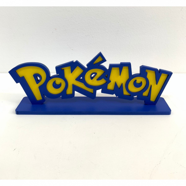 Placa Pokémon (MDF)