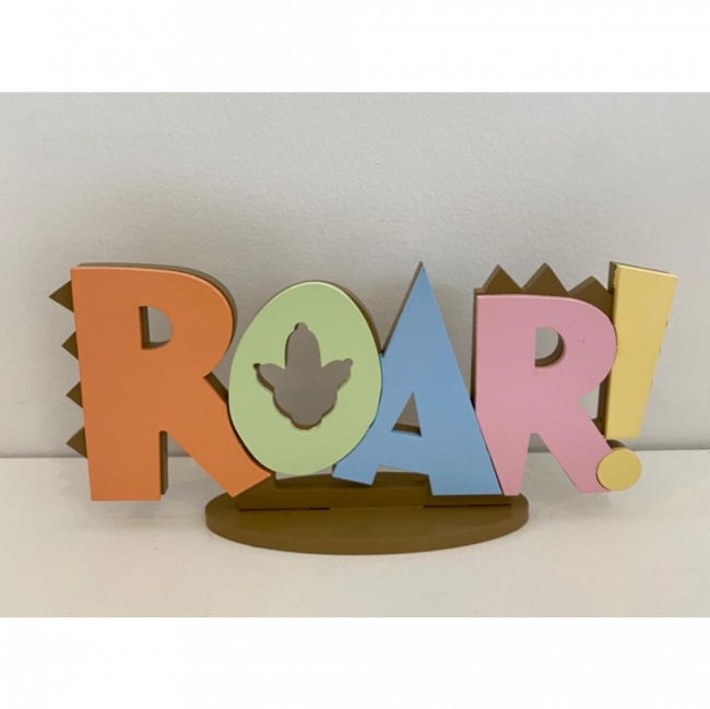 Placa roar mdf candy color