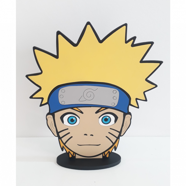 Plaquinha naruto