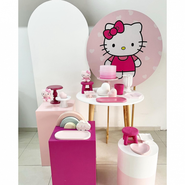 Sugestão de montagem Hello Kitty