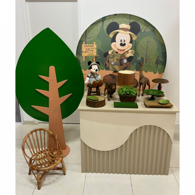 Sugestão de montagem Mickey safari