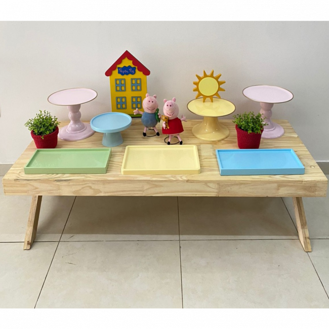 Sugestão de Montagem Picnic Peppa Pig