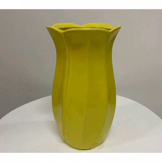 Vaso Amarelo Tulipa