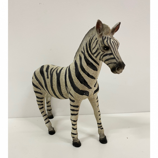 Zebra realista resina