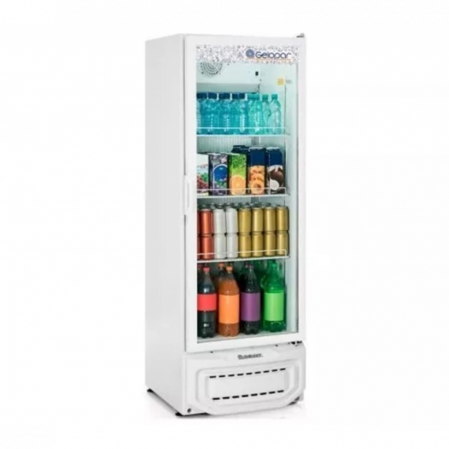 REFRIGERADOR EXPOSITOR VERTICAL GELOPAR 414 LITROS 220V-500W