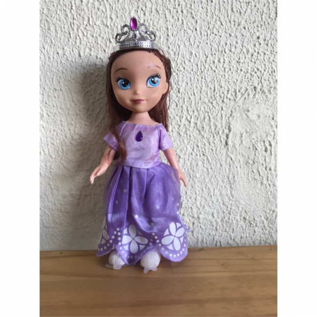 BONECA PRINCESA SOFIA DE MESA