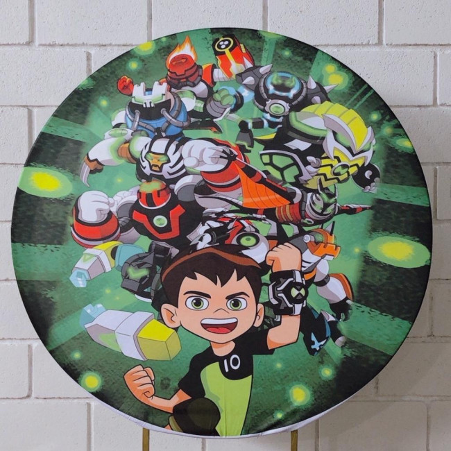 CAPA PAINEL REDONDO BEN 10 - 1,30CM