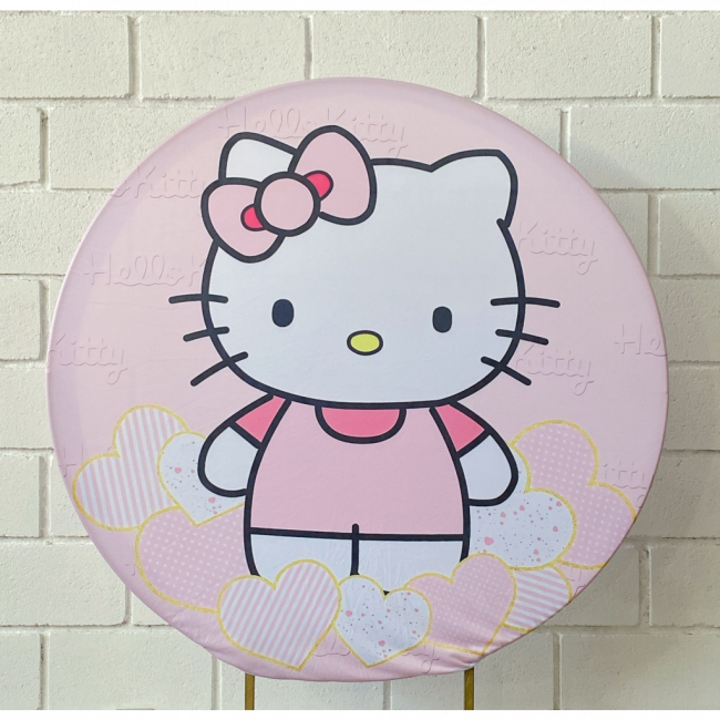 CAPA PAINEL REDONDO HELLO KITTY - 1,30CM