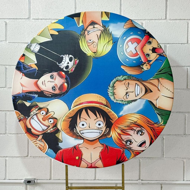 CAPA PAINEL REDONDO ONE PIECE 1,30 cm