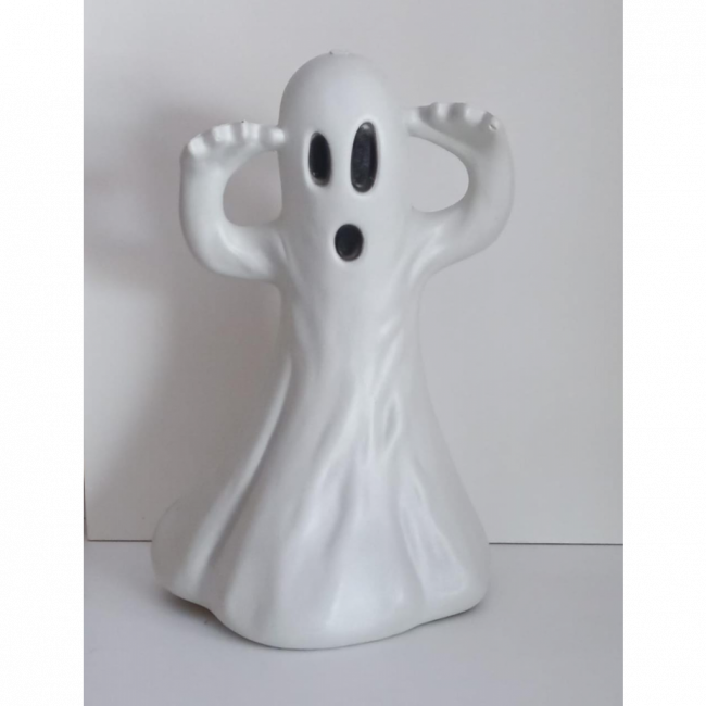 FANTASMA DE PLÁSTICO BRANCO