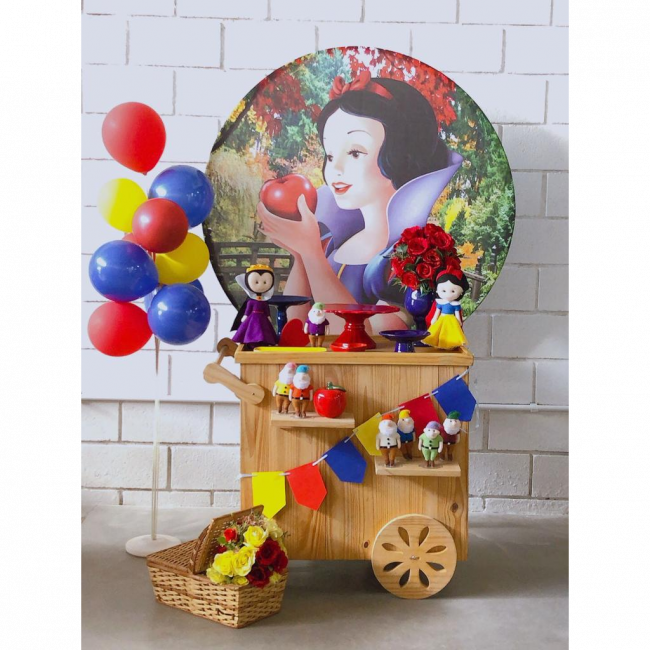 KIT BRANCA DE NEVE POCKET  CAR