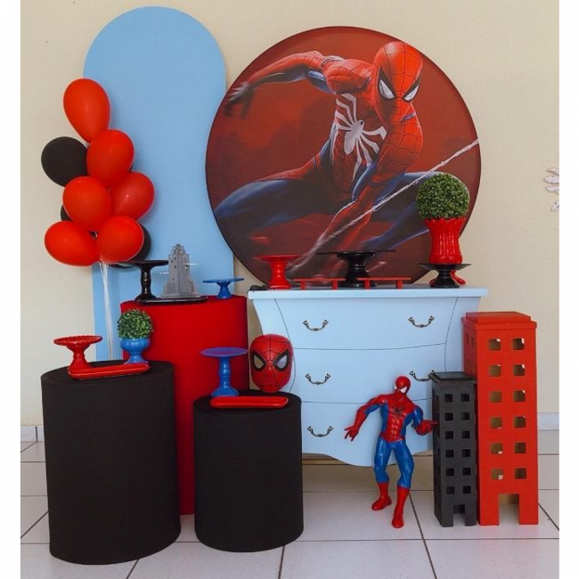 KIT HOMEM ARANHA PAINEL PICOLÉ