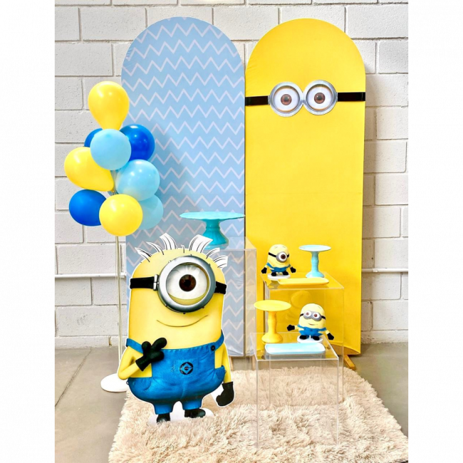 KIT MINIONS TRIO CUBO ACRÍLICO