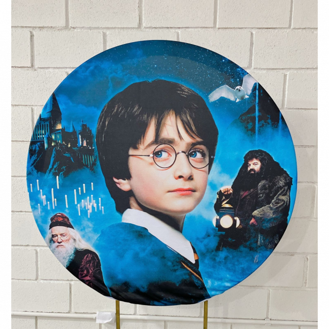 CAPA PAINEL REDONDO HARRY POTTER - 1,30CM