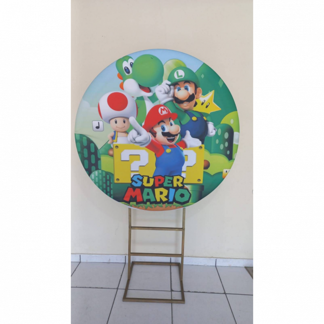 CAPA PAINEL REDONDO MARIO - 1,30CM