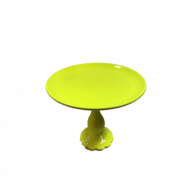 Boleira Amarelo Fluorescente Porcelana G