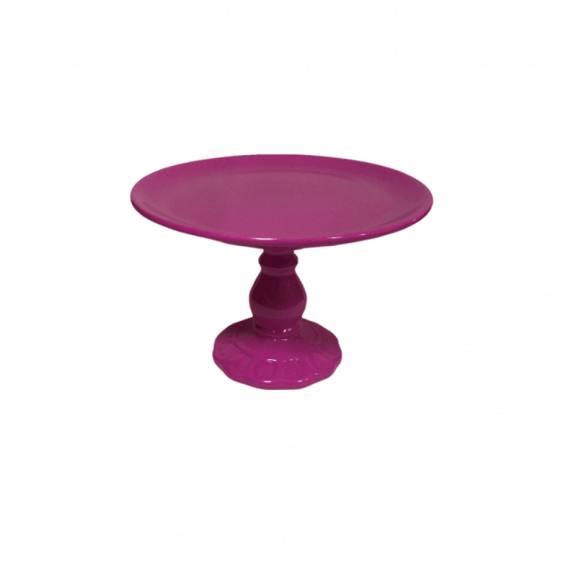 Boleira Rosa Pink Porcelana M