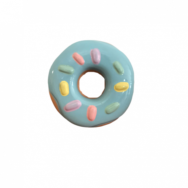 Donut de Plastico Azul