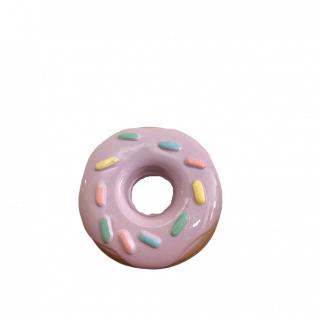 Donut de Plastico Lilás